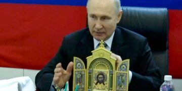 Putin Reveals Hidden Black Depictions of Christ and Mary, Declares Russia to Worship Black Jesus