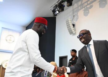 Photos: Omobayo Marvellous Godwins Sworn In as Edo State Deputy Governor