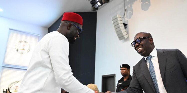 Photos: Omobayo Marvellous Godwins Sworn In as Edo State Deputy Governor