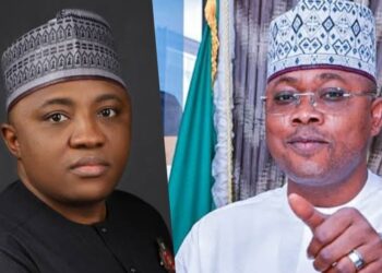 Kogi state Governor, Usman Ododo and Murtala Ajaka, SDP Presidential candidate