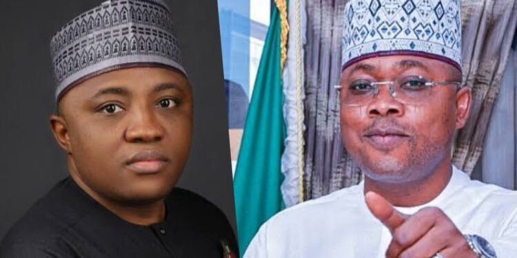 Kogi state Governor, Usman Ododo and Murtala Ajaka, SDP Presidential candidate
