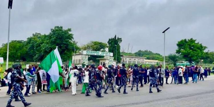 Protesters Pledge to Persist Until Demands Are Met by President Tinubu