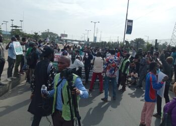 #EndBadGovernance Protesters Gather at Abuja Stadium Amid Heavy Security and Opposition