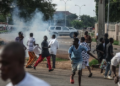 Police Disperse #FearlessOctober Protesters with Teargas in Abuja as Nigerians Rally Against Economic Hardship