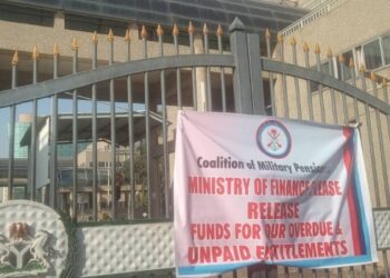 Retired Military Personnel Shut Down Finance Ministry Over Unpaid Entitlements