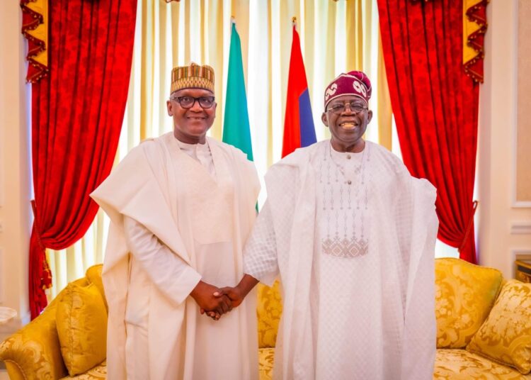 President Tinubu Conducts First Official Tour of Dangote Petroleum Refinery
