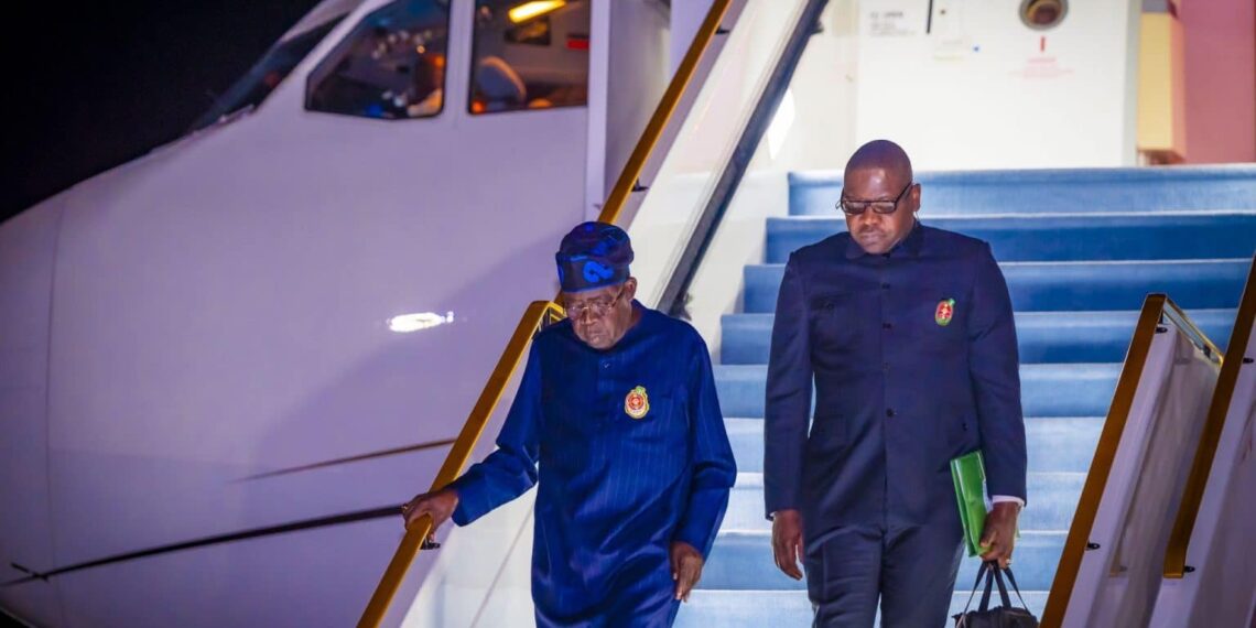 Tinubu Arrives Benue to Address Yelewata Massacre That Killed Over 100 Villagers