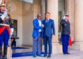 Tinubu Holds Working Lunch with French President Macron at Elysee Palace
