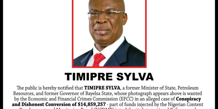 EFCC Declares Former Petroleum Minister Timipre Sylva Wanted Over $14.8m Fraud Allegation