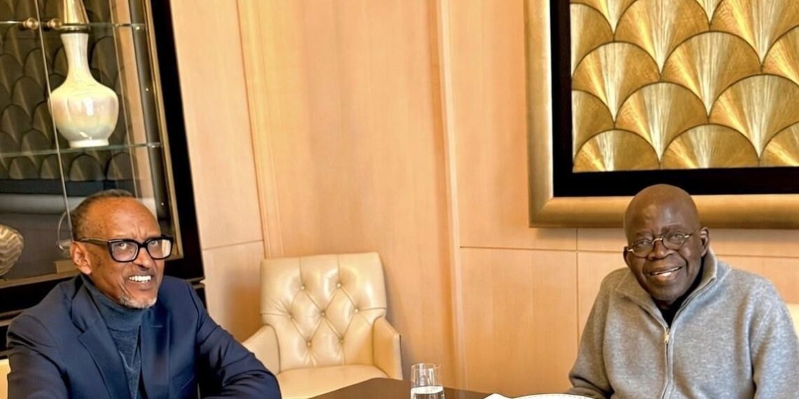 Tinubu Meets Kagame in Paris, Orders Manhunt for Niger Attackers