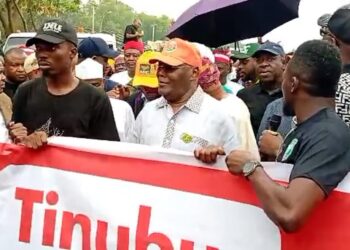 Atiku Leads ADC Protest in Abuja Over INEC Decision