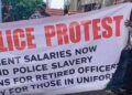 Ex-Police Officers Storm Presidential Villa, Seek Pension Reform