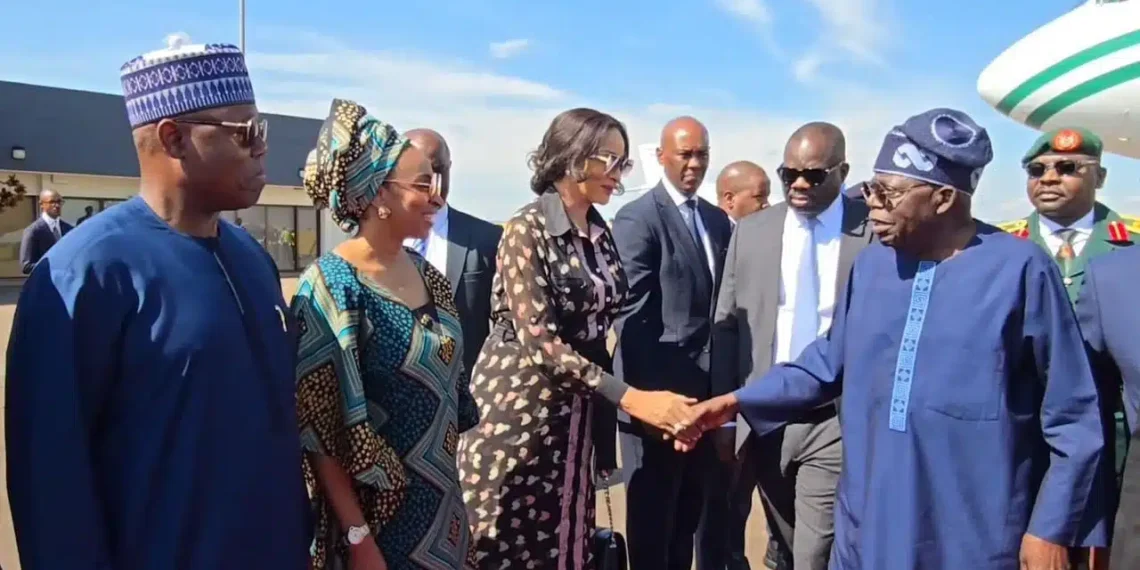 Tinubu Arrives Kigali Ahead Of Africa CEO Forum