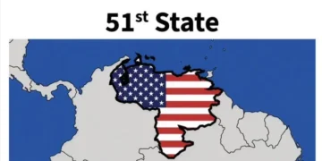Trump Shares Graphic Labeling Venezuela As America’s ‘51st State’