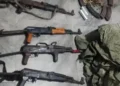 DSS, Army Recover Rocket Launcher, Rifles in Raid on Suspected ESN Armouries in Enugu