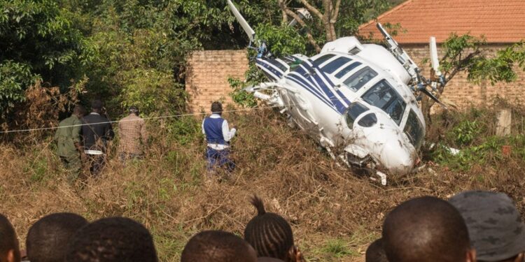 Zambia’s Vice President Nalumango Survives Military Helicopter Crash During Campaign Tour