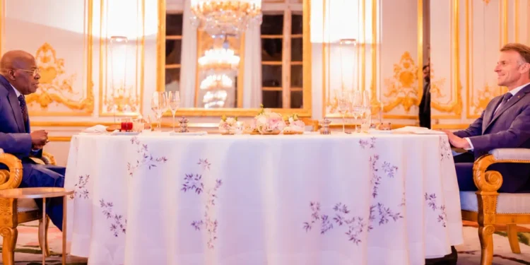Macron Hosts Tinubu To Private Dinner At Élysée Palace