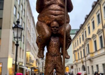 Naked Trump Statue Unveiled at European Parliament in Strasbourg